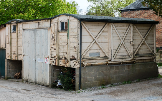 Improvised storage shed, Ashbourne, 25/4/15