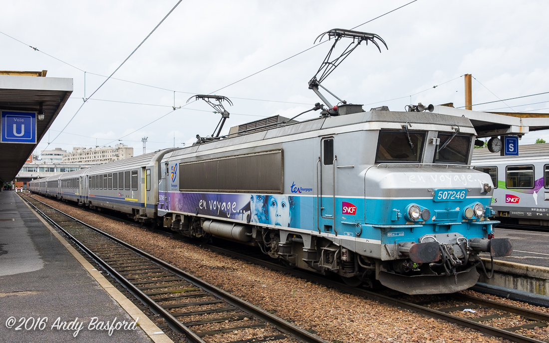 SNCF Class BB 7200 507246 at Gare de Bercy, Paris, 2/8/16
