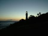 Diamond Lighthouse at sunset