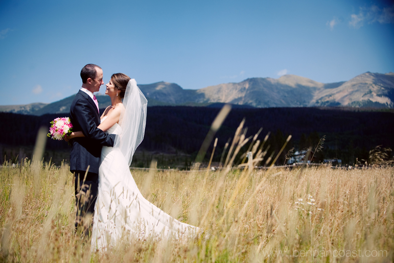 Devils Thumb Ranch, destination wedding, portrait, bride and groom, mountains