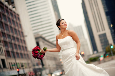 Chicago Michigan AVe, Chicago Skyline, wedding pictures, wedding portrait, downtown Chicago, 