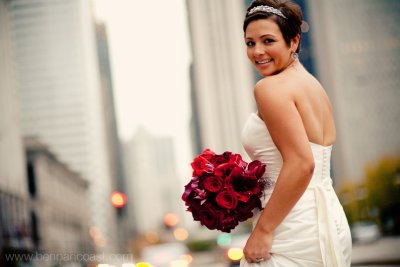 Chicago Wedding, Chicago Skyline, wedding pictures, wedding portrait, 