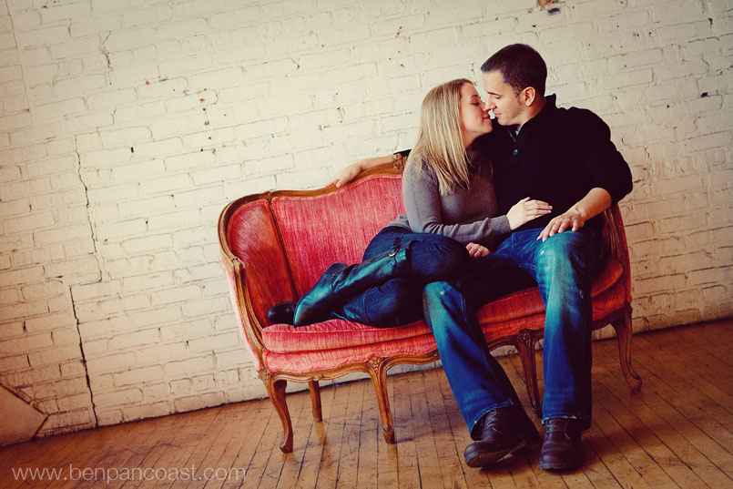 Salvage One, Chicago, Engagement Photos, enagement, pictures, photographer