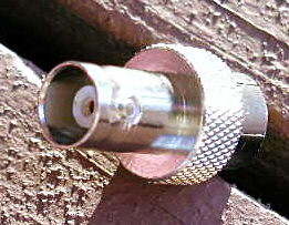 BNC female side of connector
