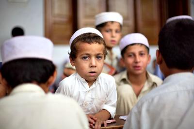 Boys in madrassa (school), Pabbi