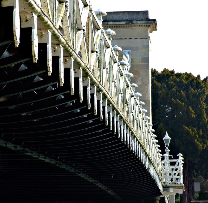 Marlow suspension bridge