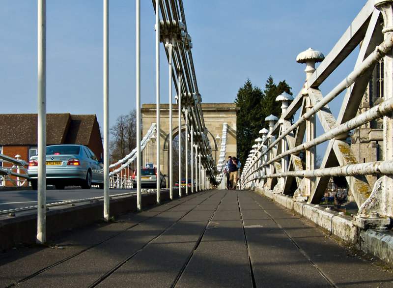 Marlow suspension bridge