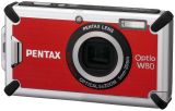 PENTAX Optio W80 Cardinal Red