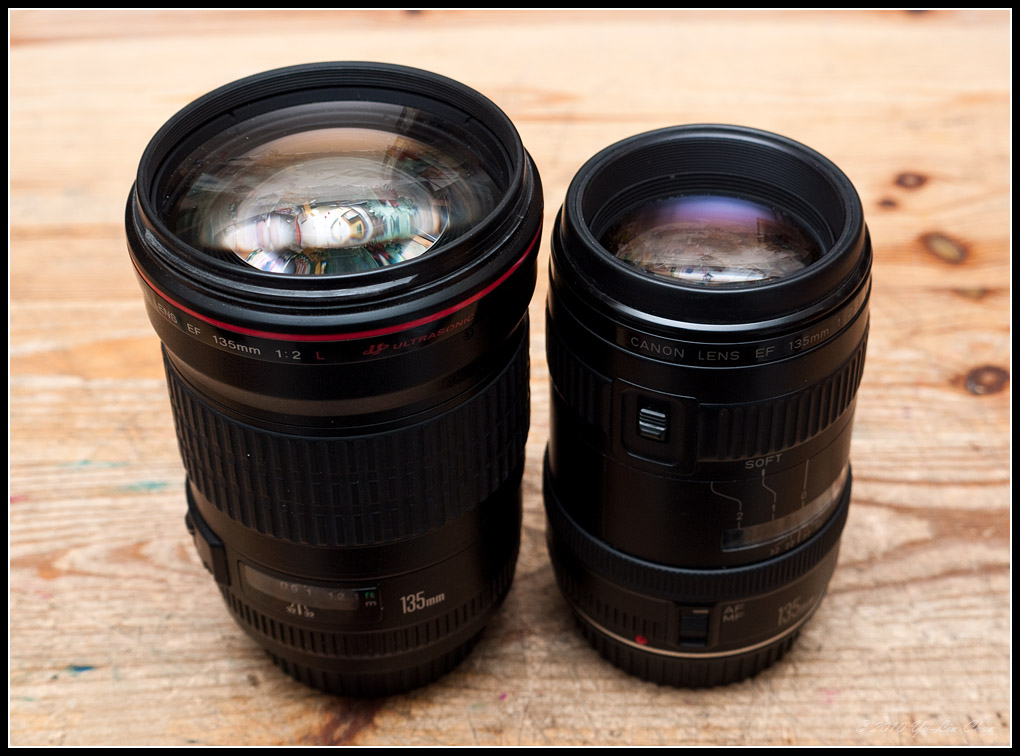 Lens Bubbles: Canon EF 135mm f2.8 Soft Focus