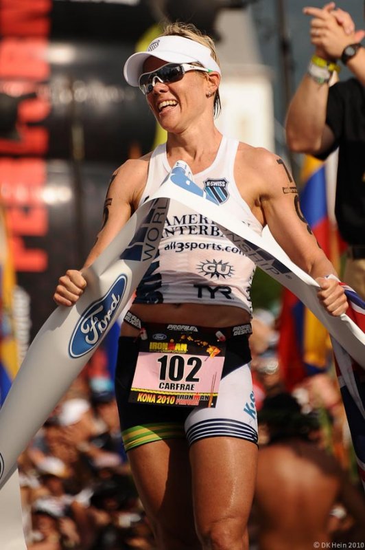 Miranda Carfrae, Ironman Kona 2010 Women's Winner