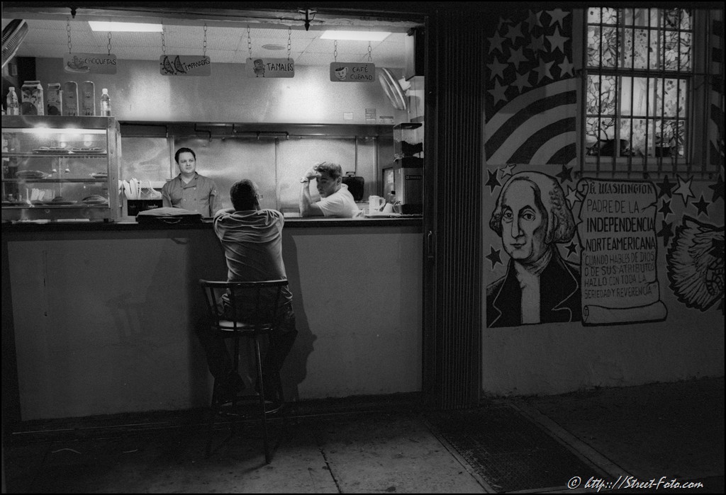 Street Scene in Little Havana on Calle Ocho, Miami, Florida, USA, 2011. Street Photography of Miami, San Francisco and Key West by Emir Shabashvili, see http://street-foto.com, http://miamistreetphoto.com, http://miamistreetphotography.com or http://miamistreetphotographer.com