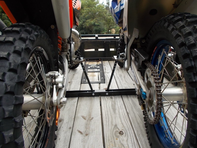 DPI strapless tiedown system | Adventure Rider How To Tie Down A Dirt Bike