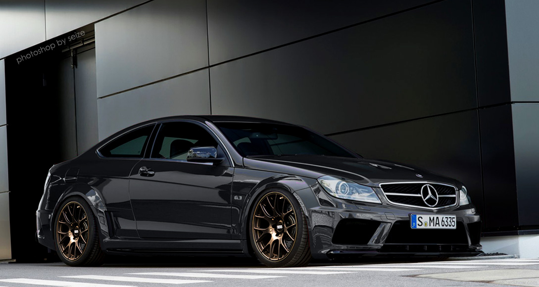 What I think the Mercedes Benz C63 AMG Black Series Coupe should look like