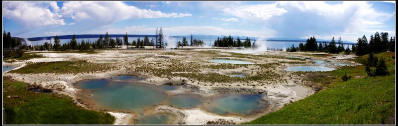 美西八日之旅（六）黄石公园东南区 Yellowstone National Park - netliuying - netliuying的博客