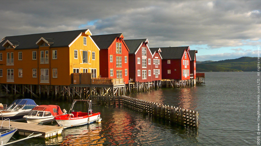 Норвегия-2008: Домики на сваях /Norway trademark/