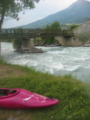 Durance kayak al ponte di ferro