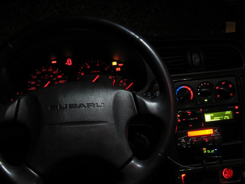 2001 Subaru Outback Interior