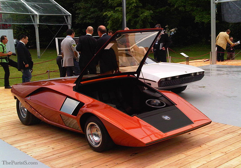 Bertone fired back with this the Lancia Stratos HF Zero at 84cm 34 inches