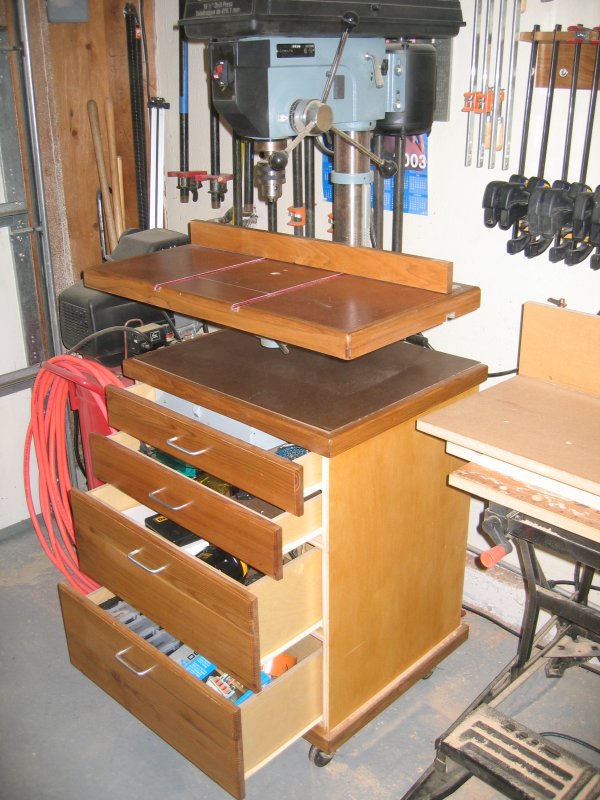 Benchtop Drill Press Table Plans PDF Woodworking